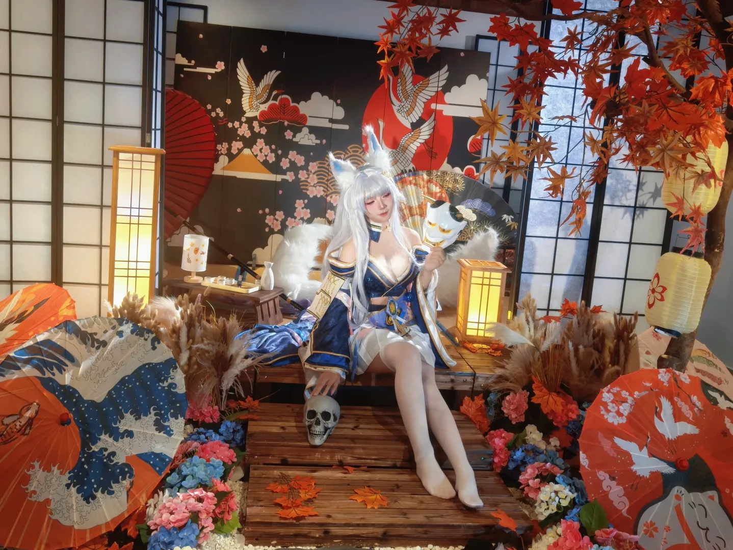 碧蓝航线, 和风摄影, 二次元cosplay, 信浓cos, Coser日常 - 第3张