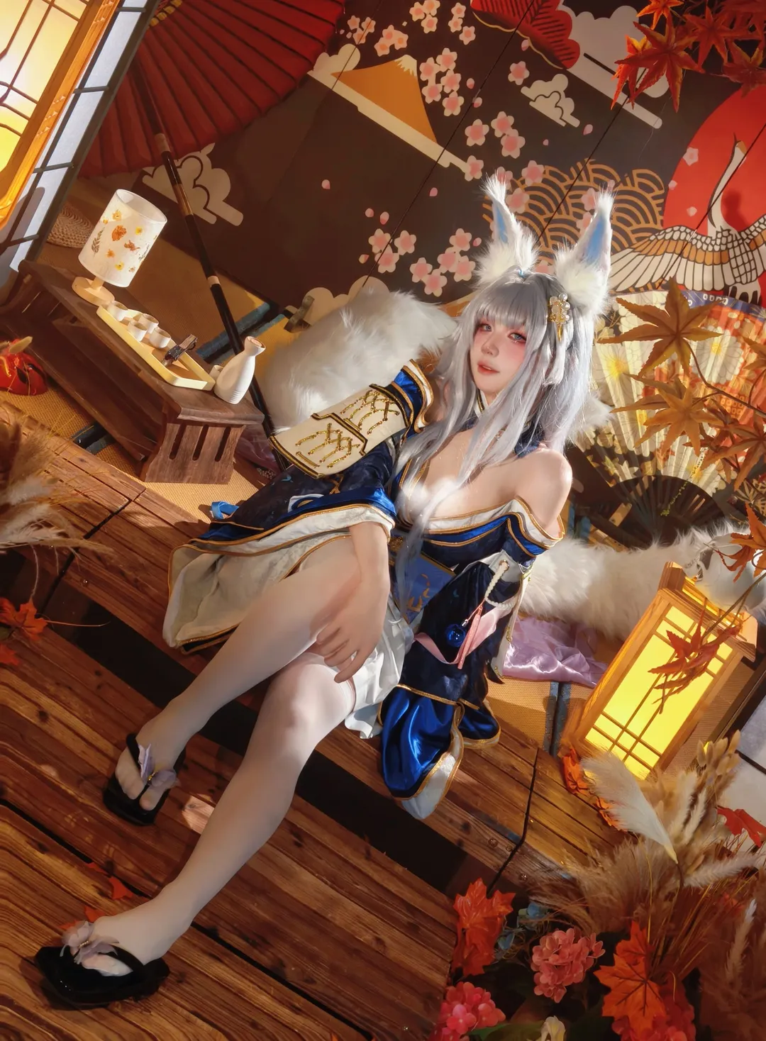 碧蓝航线, 和风摄影, 二次元cosplay, 信浓cos, Coser日常 - 第5张