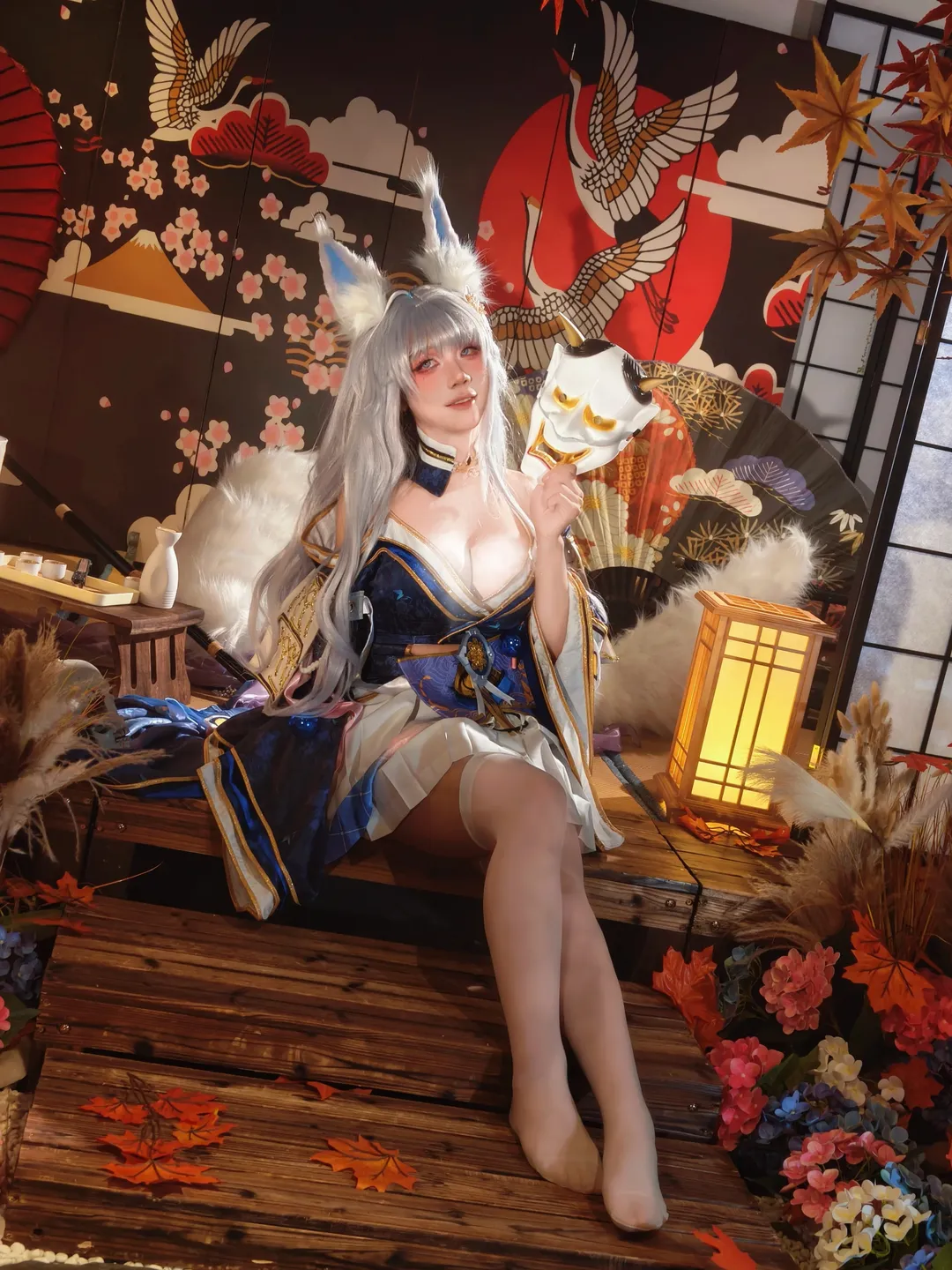 碧蓝航线, 和风摄影, 二次元cosplay, 信浓cos, Coser日常 - 第6张