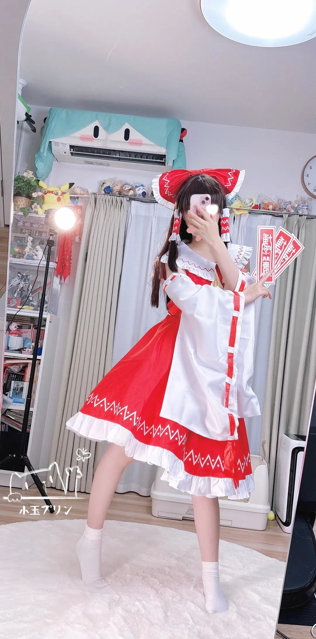 cosplay, 博丽灵梦cos, 东方project, 巫女, 车万 - 第2张