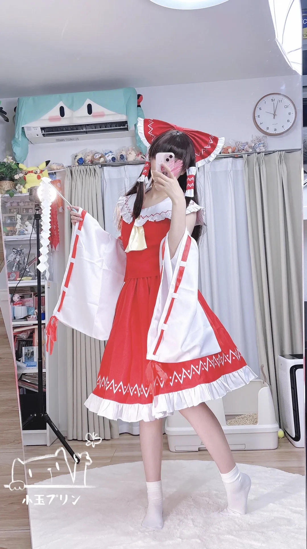 cosplay, 博丽灵梦cos, 东方project, 巫女, 车万 - 第3张