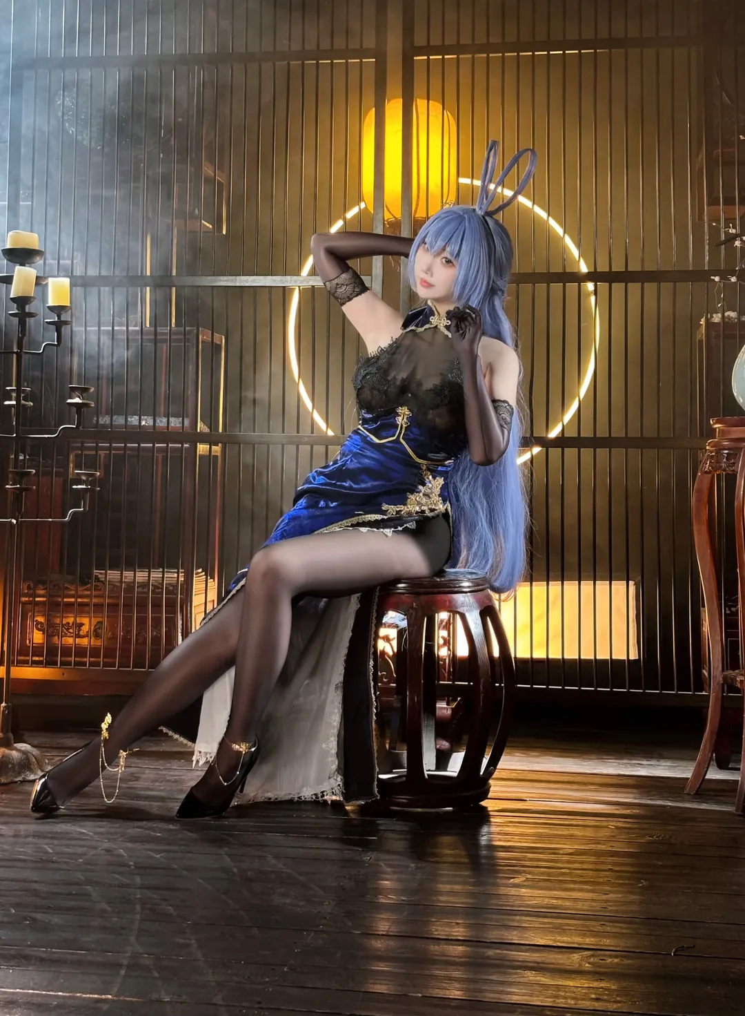二次元摄影, 碧蓝航线, cosplay分享, 花园cos, 旗袍穿搭 - 第2张