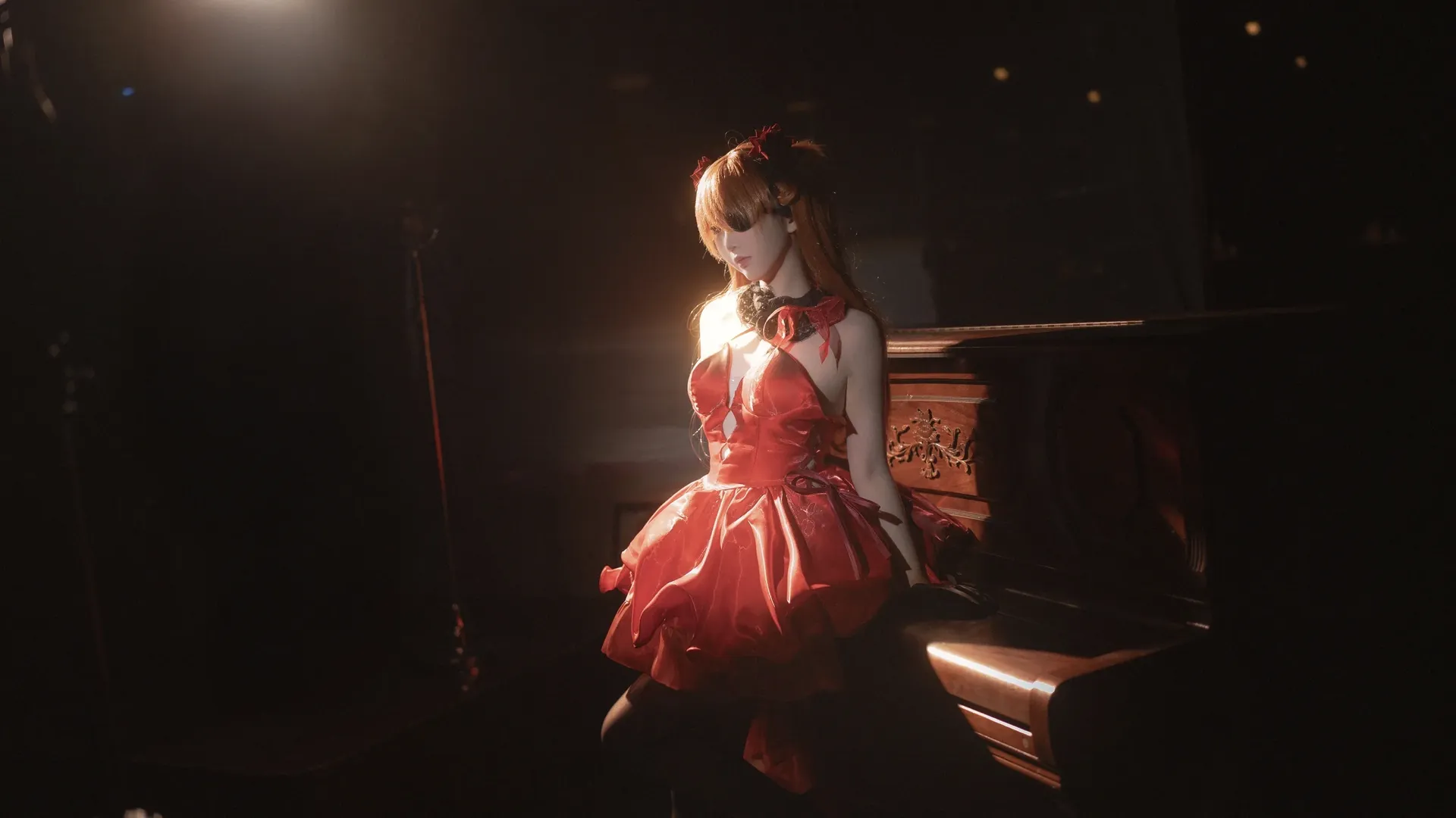 二次元摄影, EVA, 明日香cos, cosplay摄影, 舞台光影 - 第4张