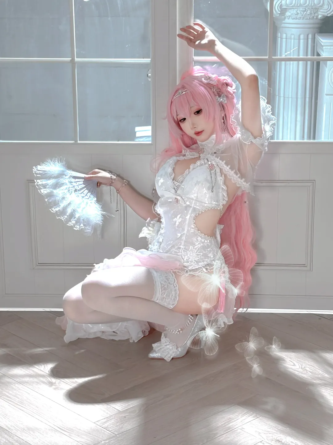 cosplay, 旗袍, 胜利女神, 桃乐丝cos, nikke - 第1张