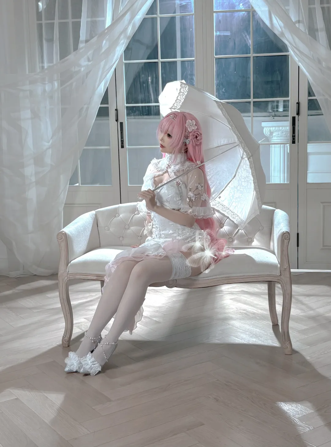 cosplay, 旗袍, 胜利女神, 桃乐丝cos, nikke - 第3张
