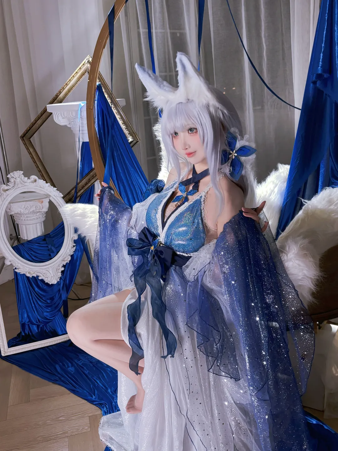 アズールレーン, 信濃 コスプレ, アズールレーン コスプレ, 獣耳コスプレ, 礼服コスプレ - 3枚目