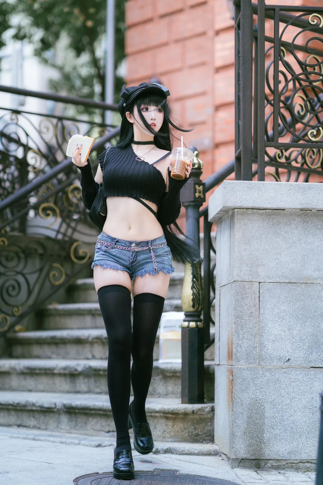 碧蓝航线, 能代cos, 碧蓝航线cosplay, 辣妹穿搭, 街拍日常 - 第1张