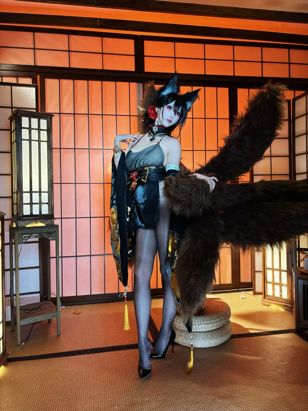 碧蓝航线, cosplay摄影, 和风cosplay, 鳉cos, 狐耳少女 - 第2张