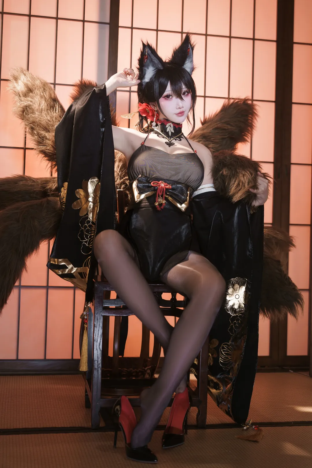 角色还原, cosplay, 碧蓝航线, 和风, 近江cos