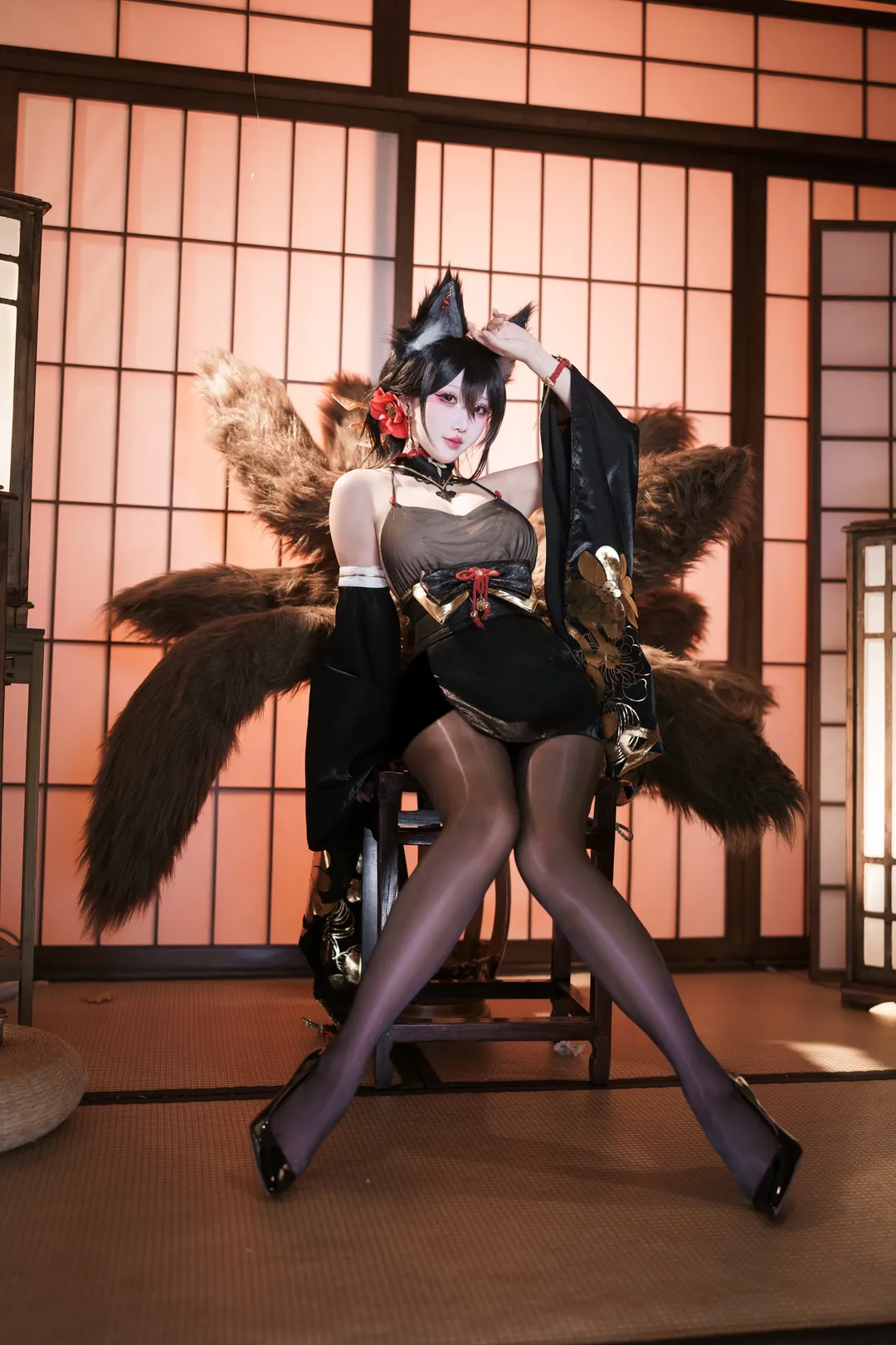 角色还原, cosplay, 碧蓝航线, 和风, 近江cos - 第2张
