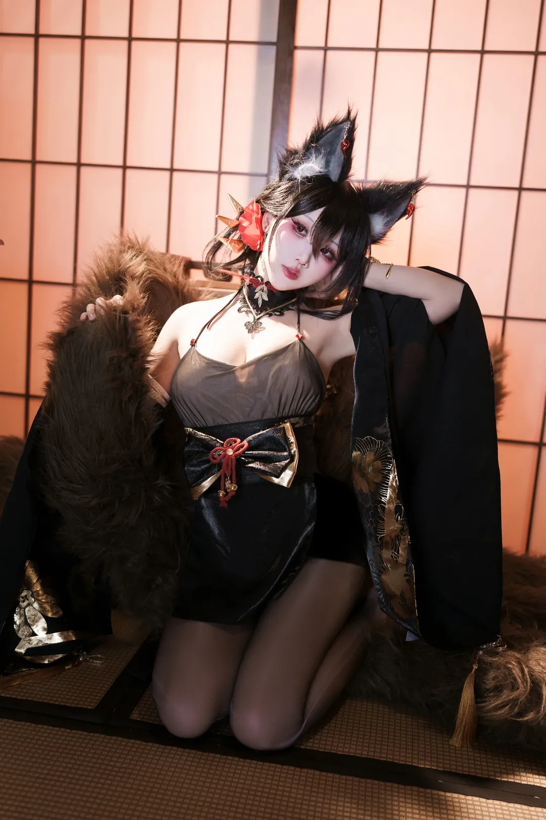 角色还原, cosplay, 碧蓝航线, 和风, 近江cos - 第3张