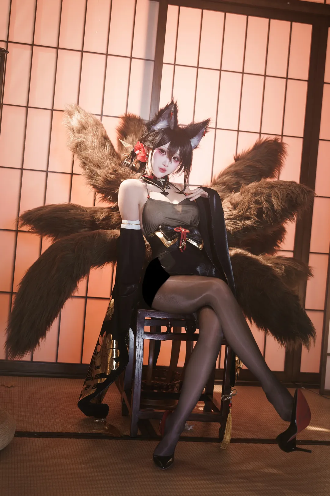 角色还原, cosplay, 碧蓝航线, 和风, 近江cos - 第4张