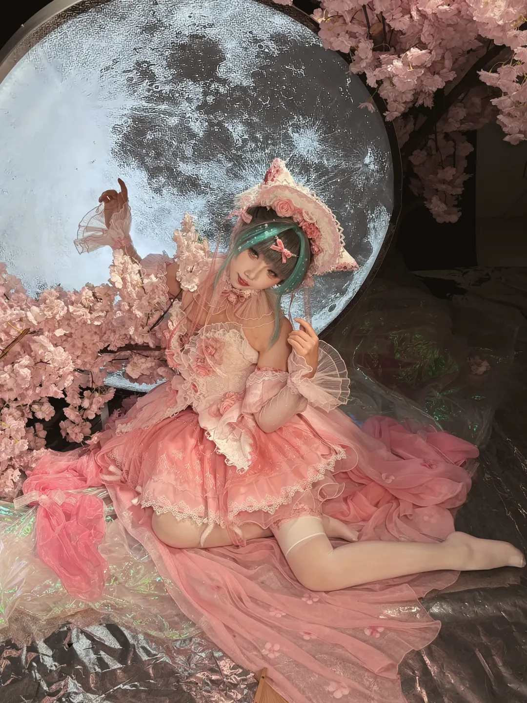 柴郡cos, 碧蓝航线, 二次元cos, 碧蓝航线cosplay, 樱花氛围感 - 第5张
