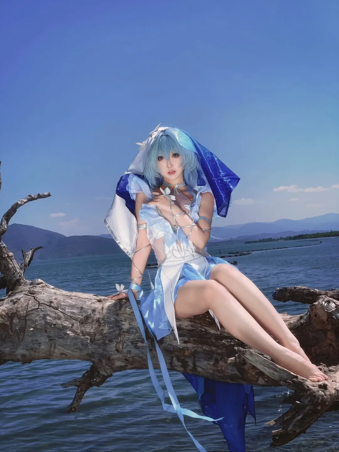 鸣潮, cosplay, 守岸人cos, 洱海旅拍, 视觉大片