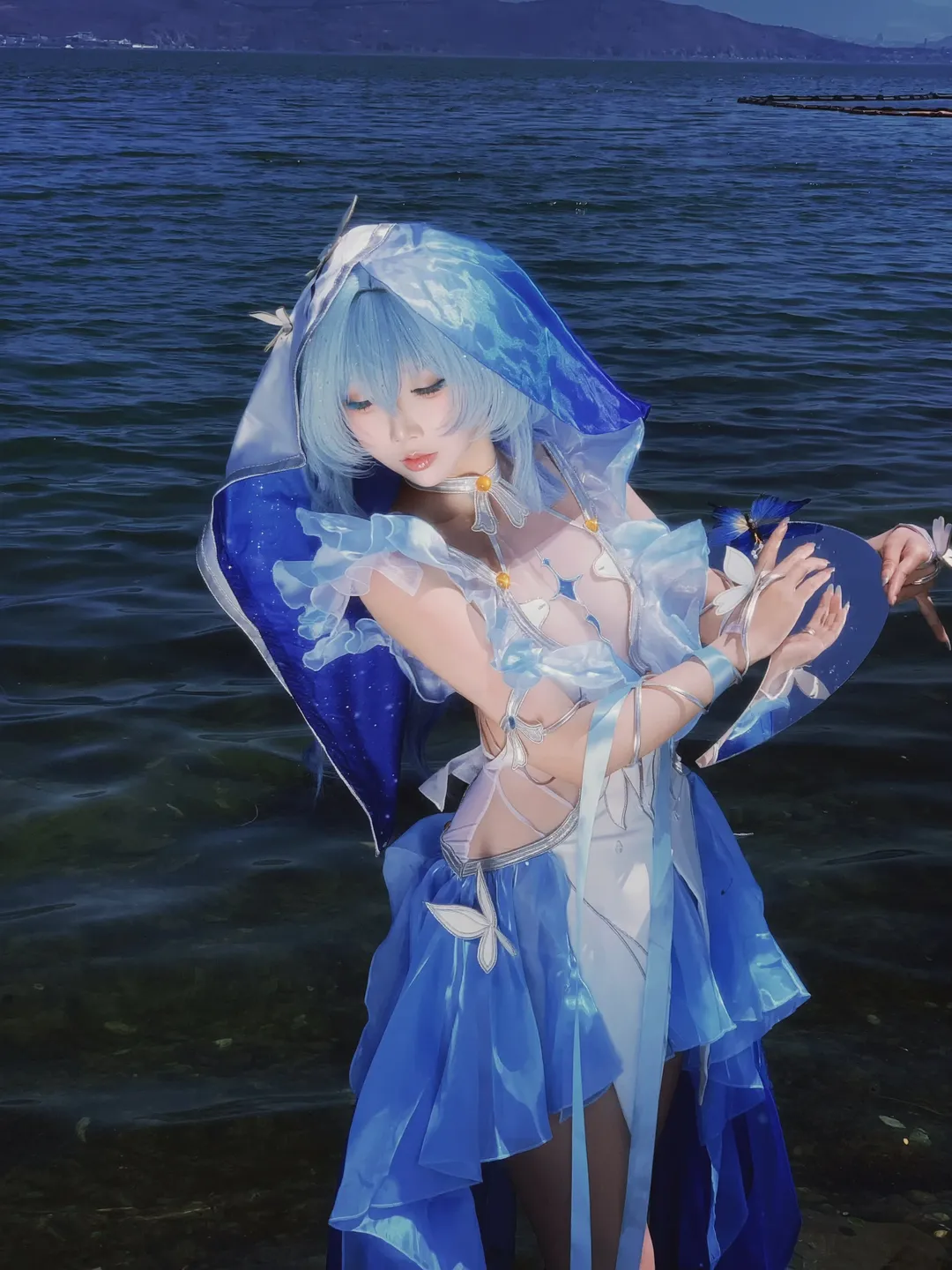 鸣潮, cosplay, 守岸人cos, 洱海旅拍, 视觉大片 - 第2张