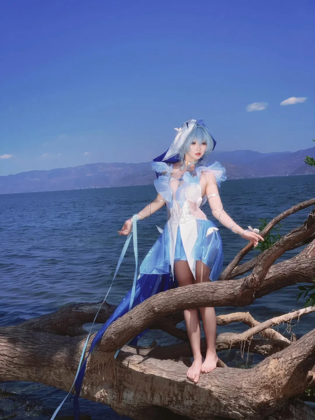 鸣潮, cosplay, 守岸人cos, 洱海旅拍, 视觉大片 - 第4张