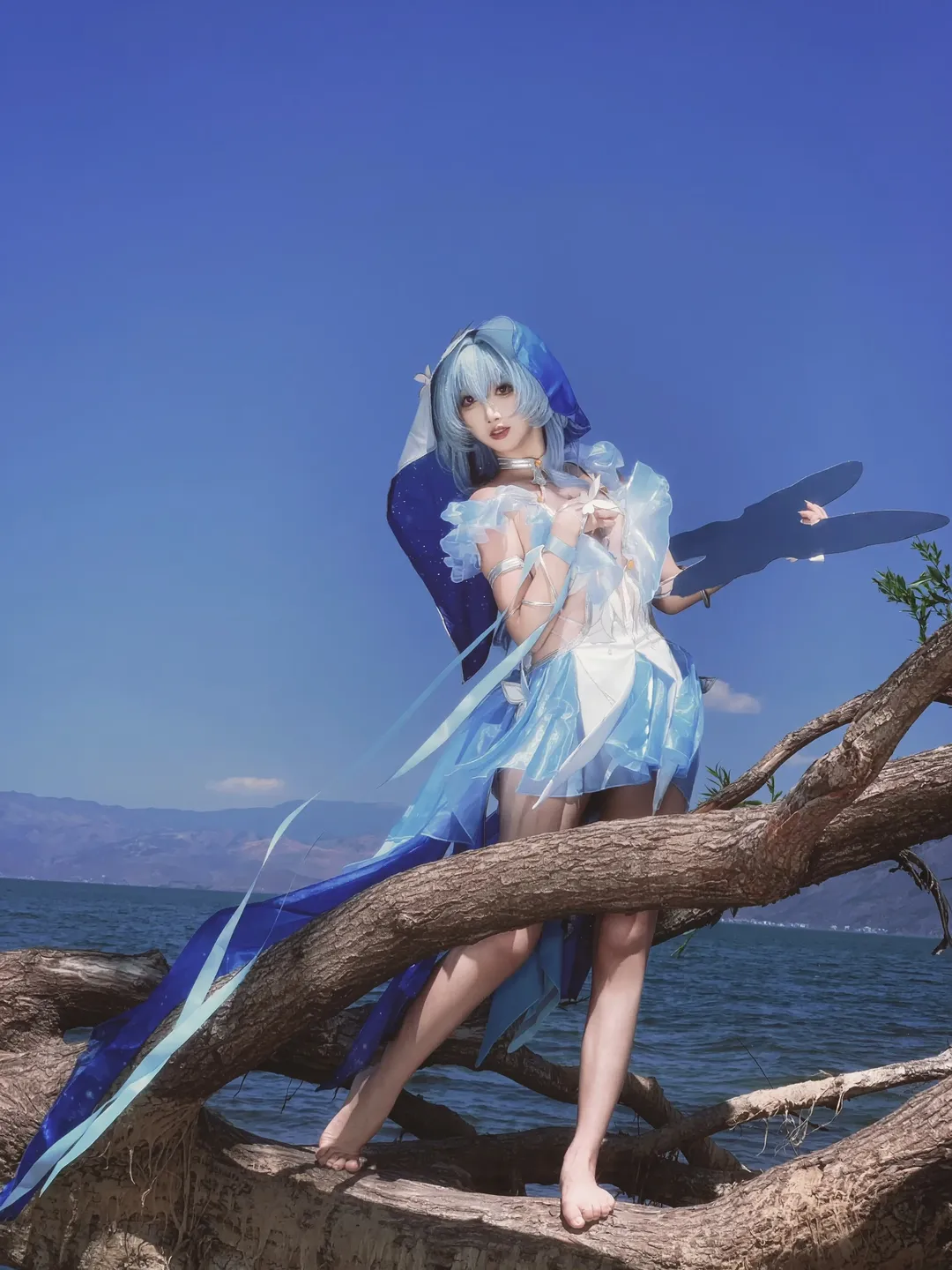鸣潮, cosplay, 守岸人cos, 洱海旅拍, 视觉大片 - 第6张