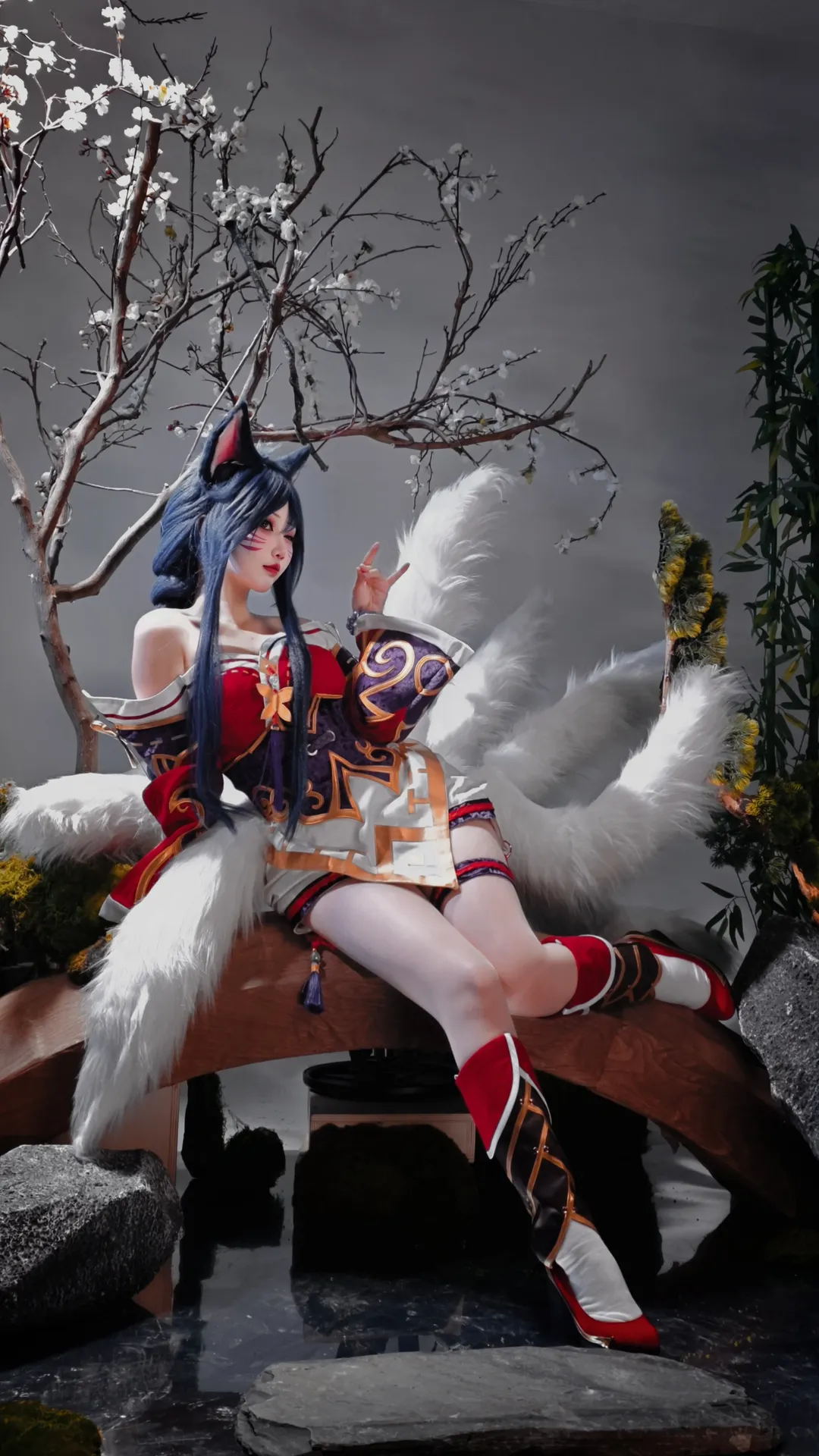 cosplay, 御姐, 古风, 九尾狐, 狐狸cos - 第2张