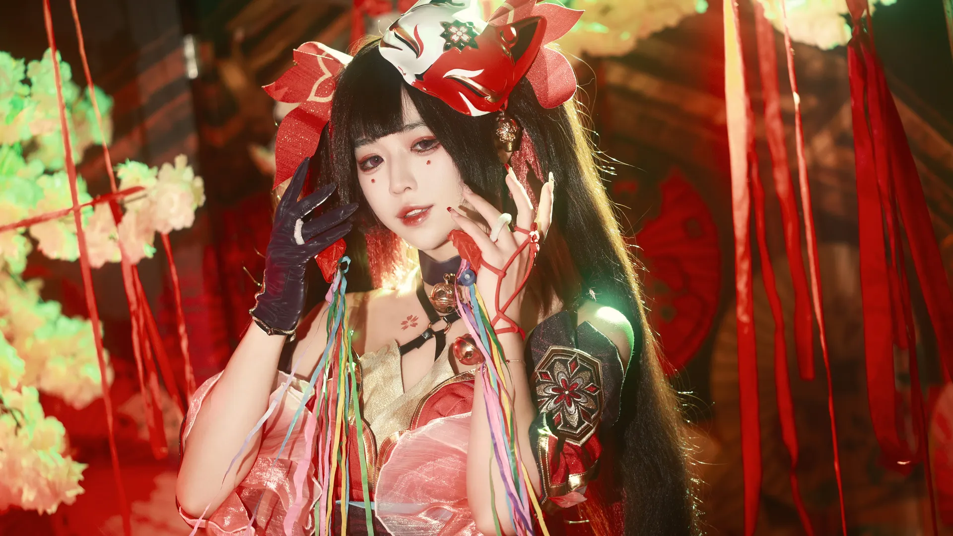 Cosplay, 星穹铁道, 欢愉cos, 红绿配色, 视觉美学 - 第2张