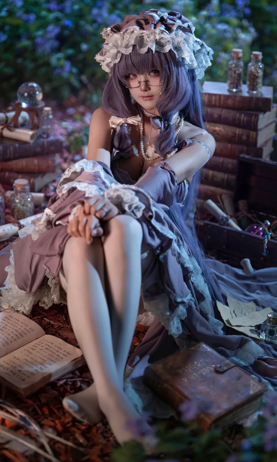 Cosplay, 氛围感摄影, 魔法少女, 哥特风, 奇幻风格