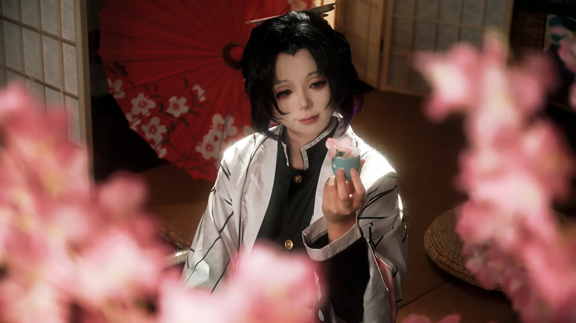 角色扮演, 鬼灭之刃, 和风摄影, cosplay正片, 蝴蝶忍cos - 第10张