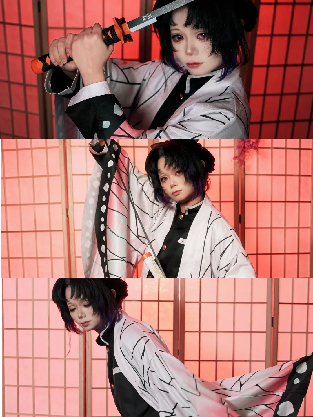 角色扮演, 鬼灭之刃, 和风摄影, cosplay正片, 蝴蝶忍cos - 第4张