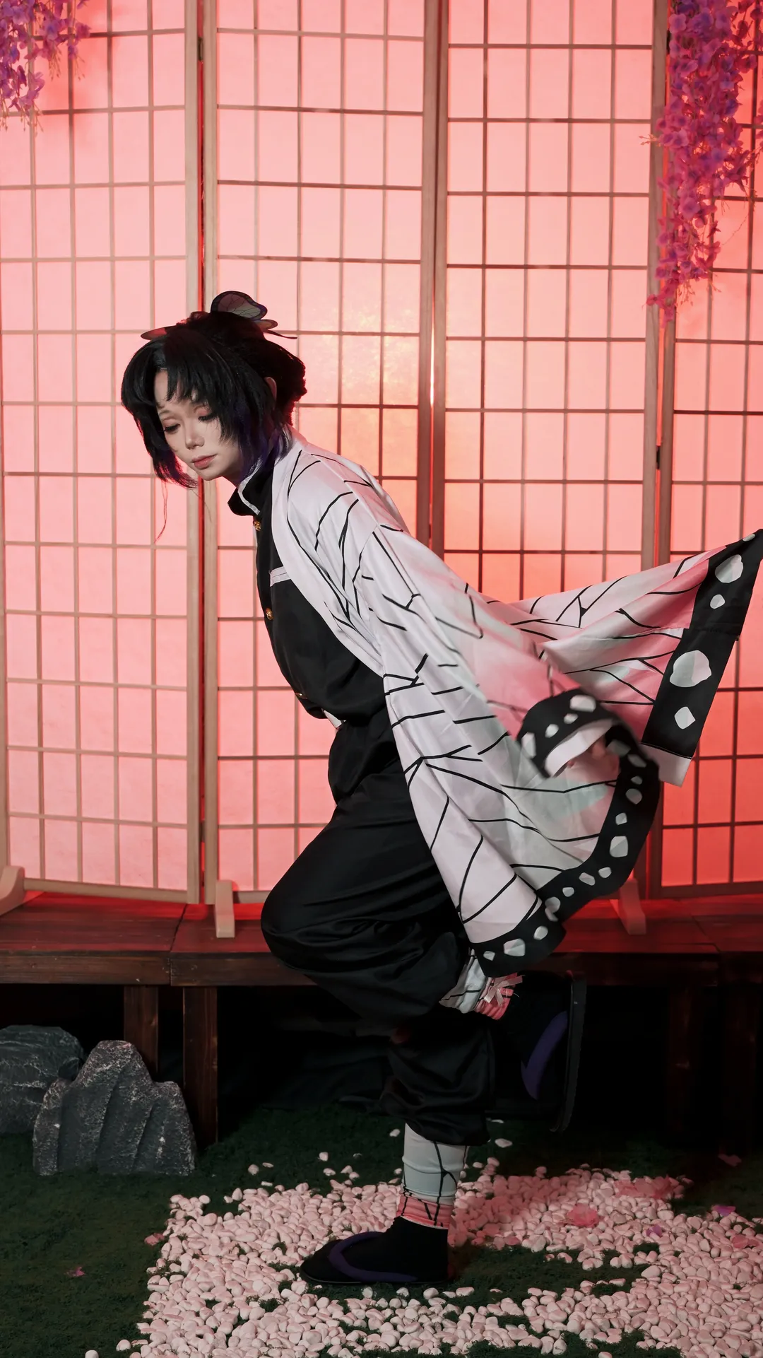 角色扮演, 鬼灭之刃, 和风摄影, cosplay正片, 蝴蝶忍cos - 第6张