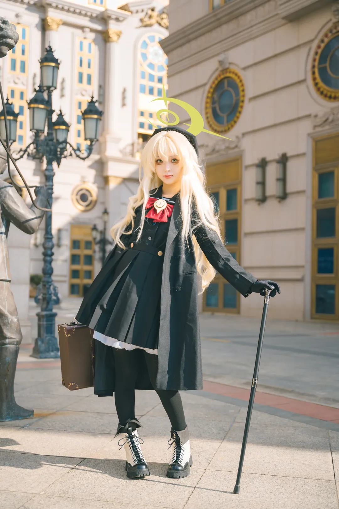 Cosplay, 角色还原, 蔚蓝档案, 街拍, 笑面教授cos - 第2张