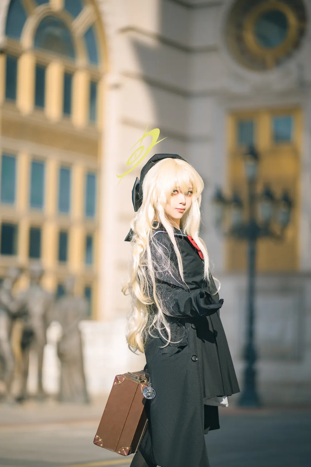 Cosplay, 角色还原, 蔚蓝档案, 街拍, 笑面教授cos - 第3张