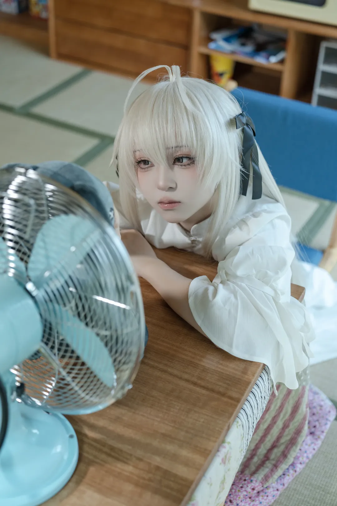 春日野穹cos, 缘之空, cosplay分享, 日系摄影, 氛围感穿搭 - 第2张