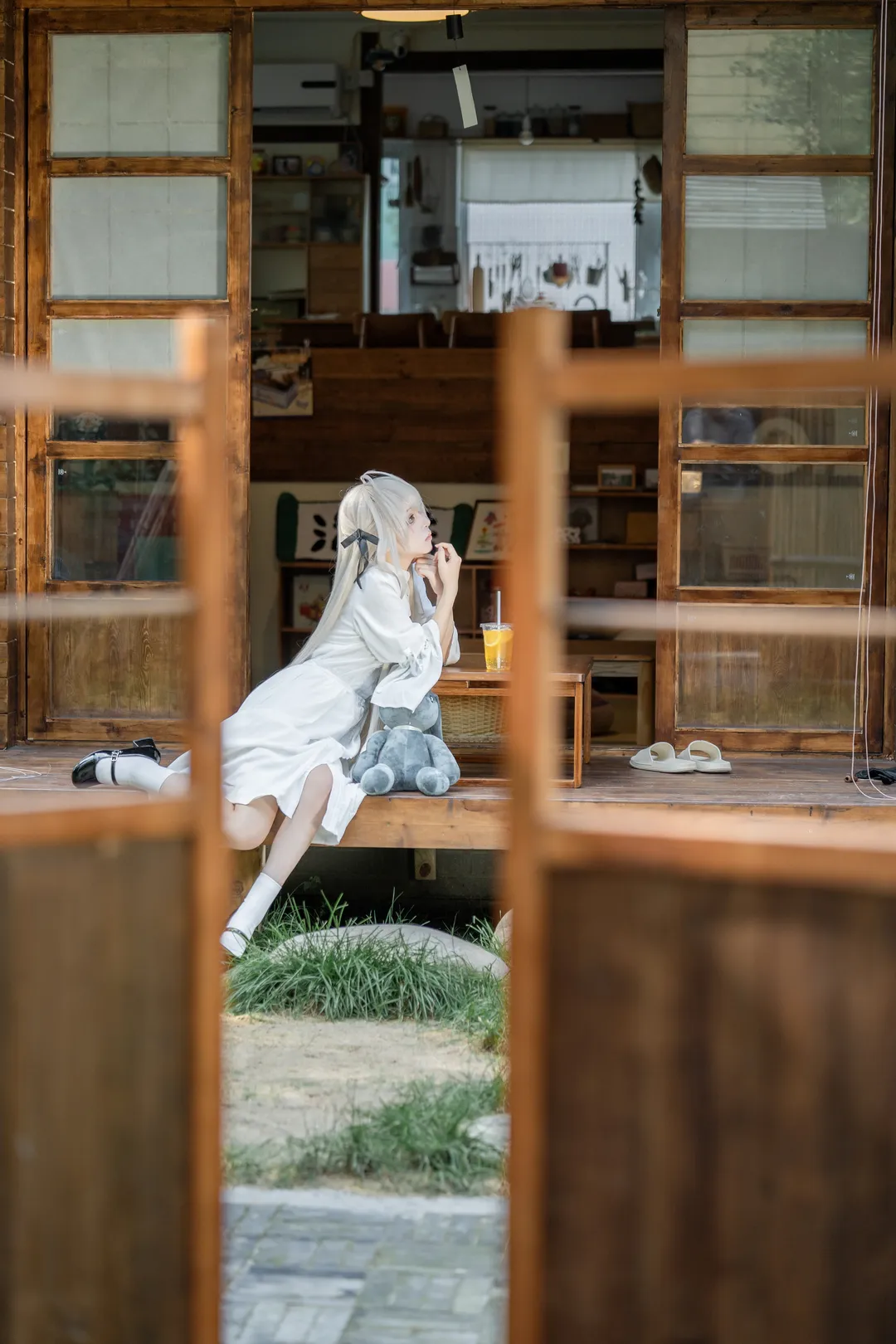 春日野穹cos, 缘之空, cosplay分享, 日系摄影, 氛围感穿搭 - 第4张