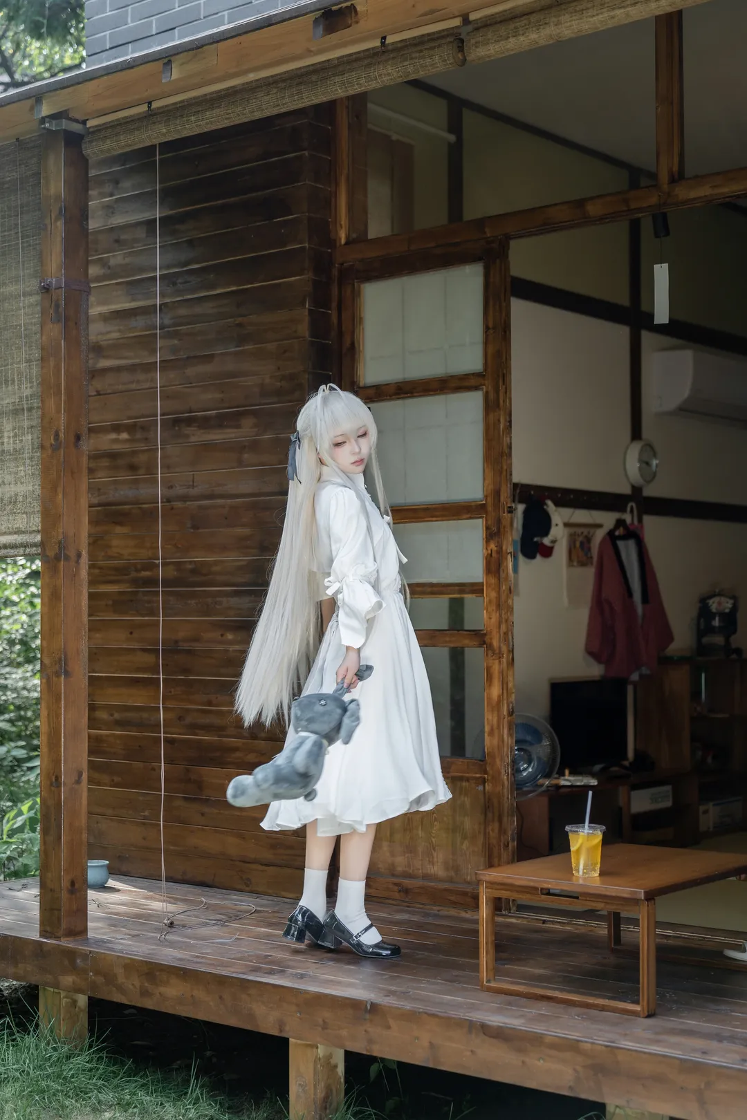 春日野穹cos, 缘之空, cosplay分享, 日系摄影, 氛围感穿搭