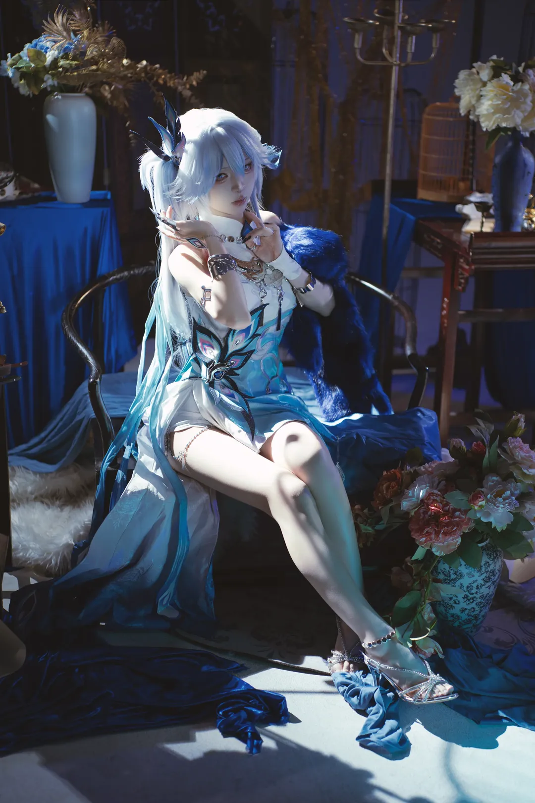 崩坏星穹铁道, 爻光cos, cosplay摄影, 二次元人像, 国风科幻 - 第3张