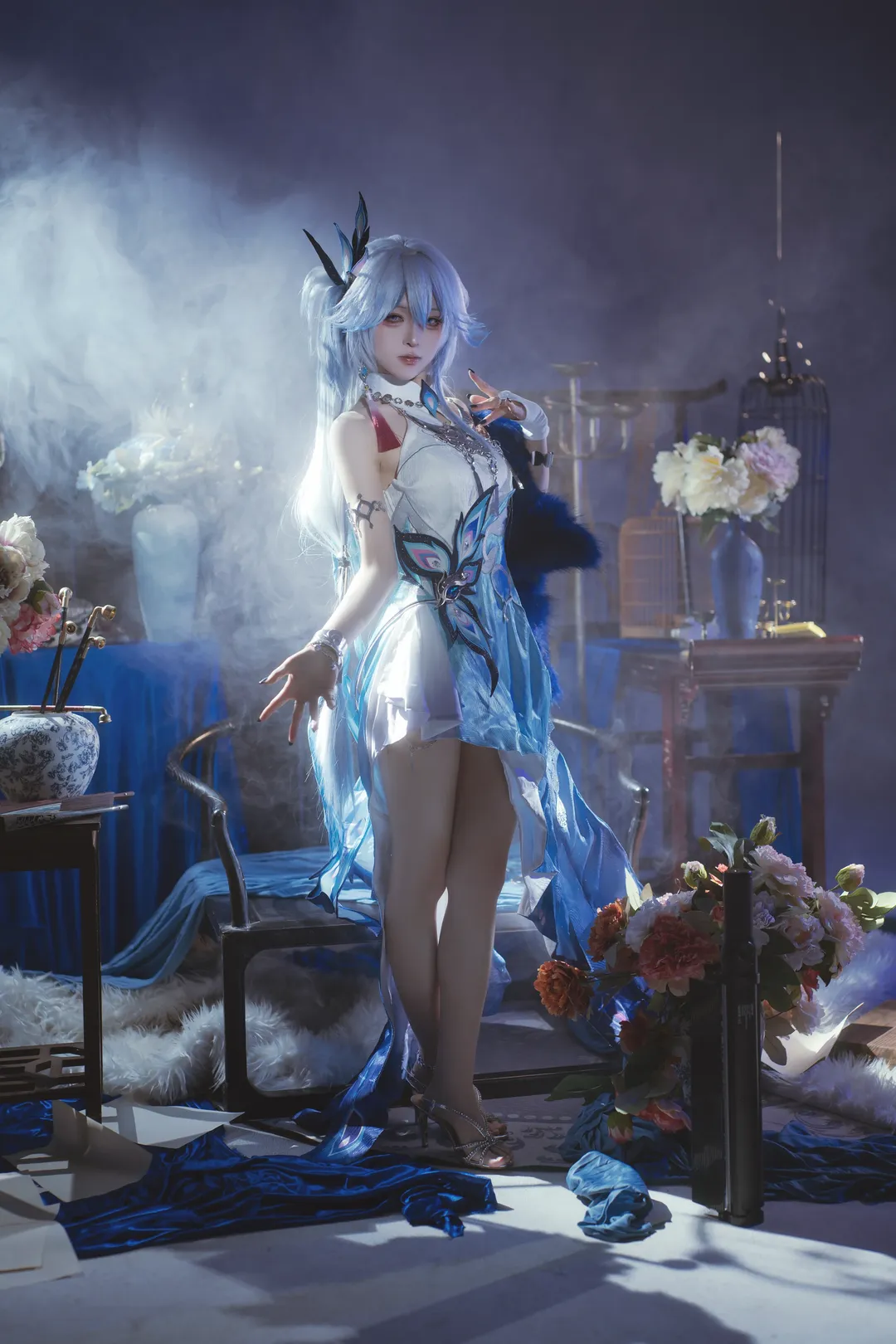 崩坏星穹铁道, 爻光cos, cosplay摄影, 二次元人像, 国风科幻 - 第4张