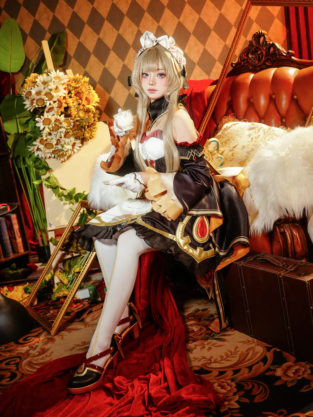 Aesthetic Portrait, Cosplay, Genshin Impact, Puppet Cosplay, Scene setup