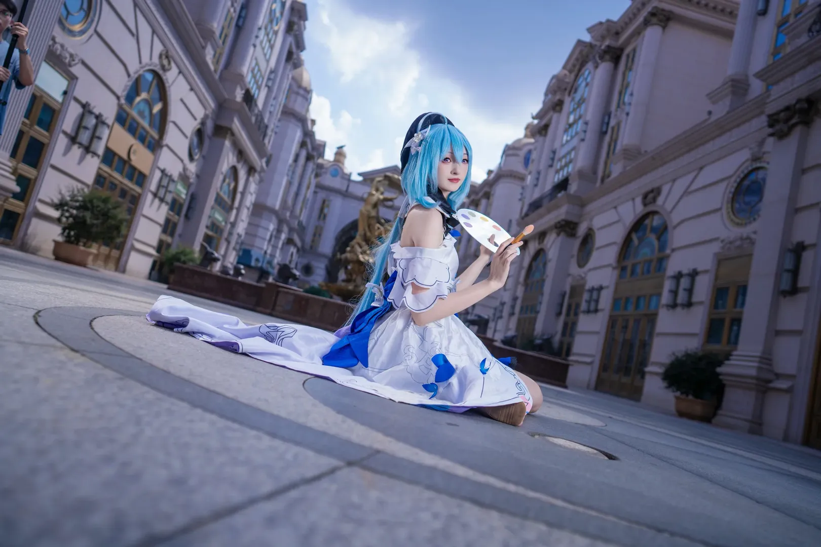 崩壊 3rd, グレーシュ コスプレ, コスプレ撮影, コスプレ日常, 欧風建築の外観 - 3枚目