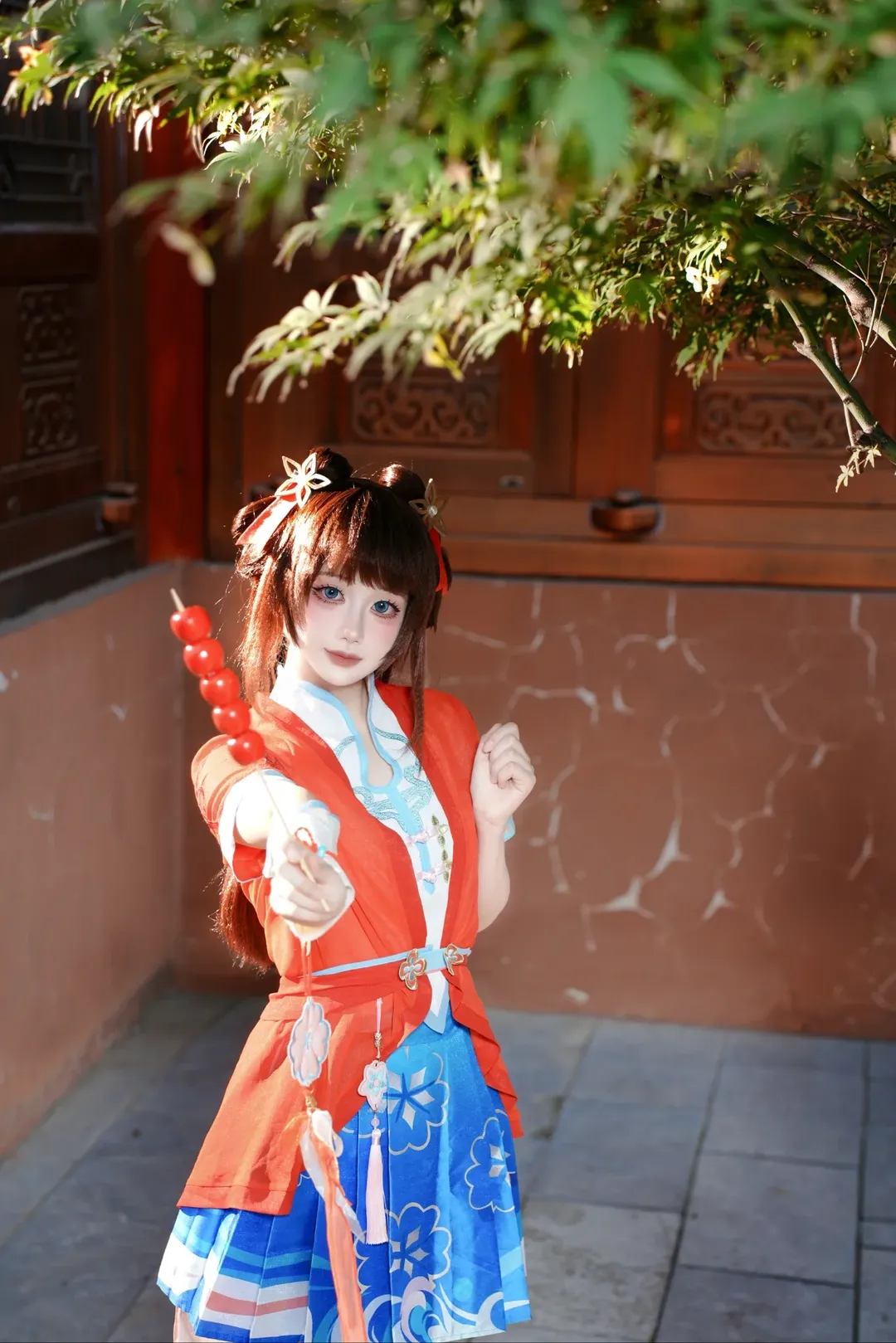 Honor of Kings, Xishi cosplay, Chinese-style photography, ACG outdoor location, Digital film simulation - Image 2
