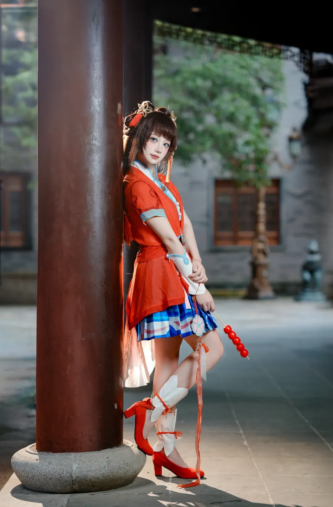 Honor of Kings, Xishi cosplay, Chinese-style photography, ACG outdoor location, Digital film simulation - Image 5