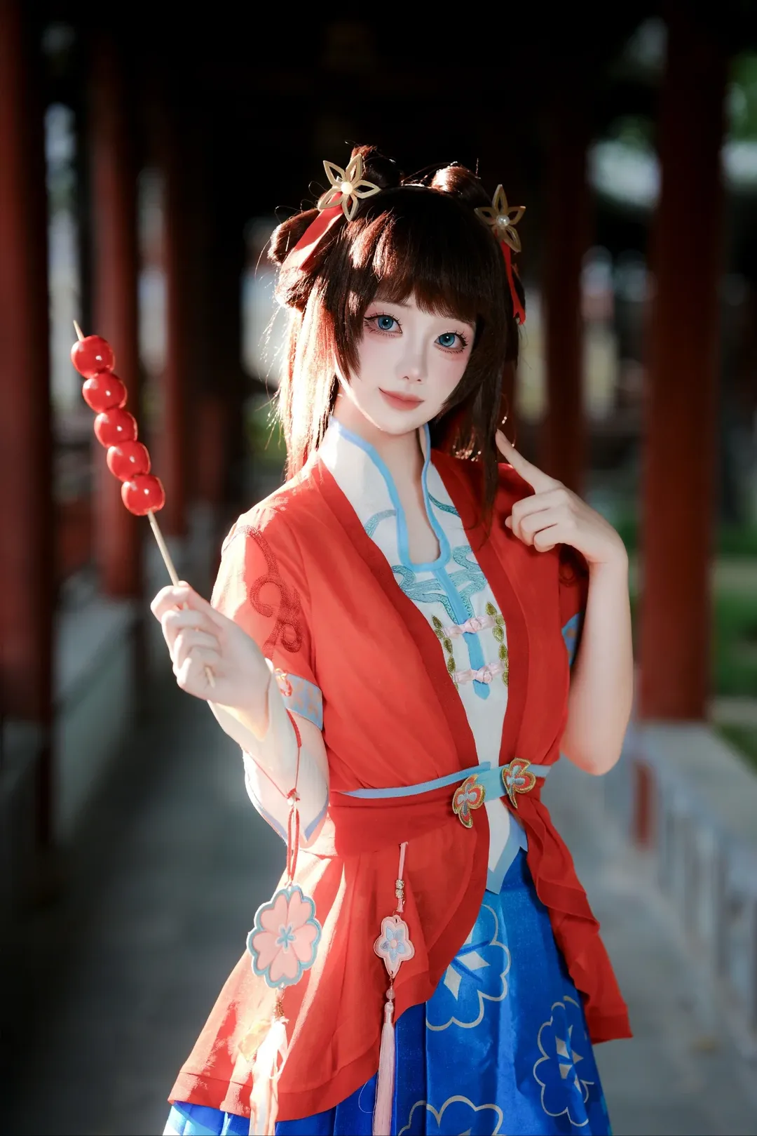 Honor of Kings, Xishi cosplay, Chinese-style photography, ACG outdoor location, Digital film simulation - Image 7
