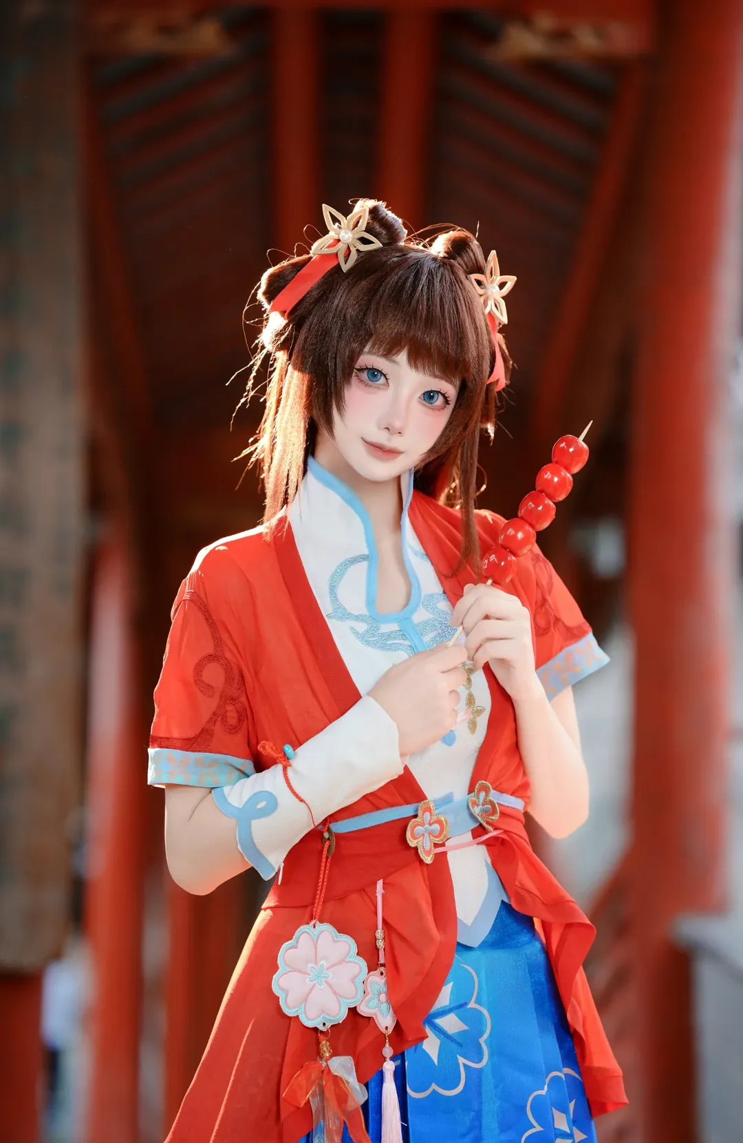 Honor of Kings, Xishi cosplay, Chinese-style photography, ACG outdoor location, Digital film simulation - Image 8