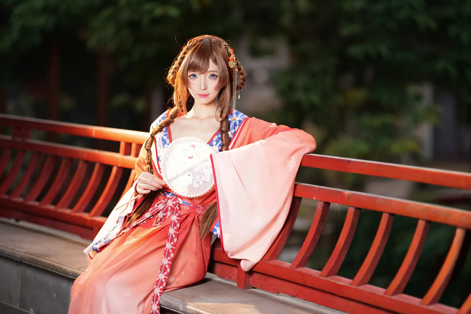 古风摄影, 大乔cos, cosplay外景, 战国袍, 国风人像 - 第3张
