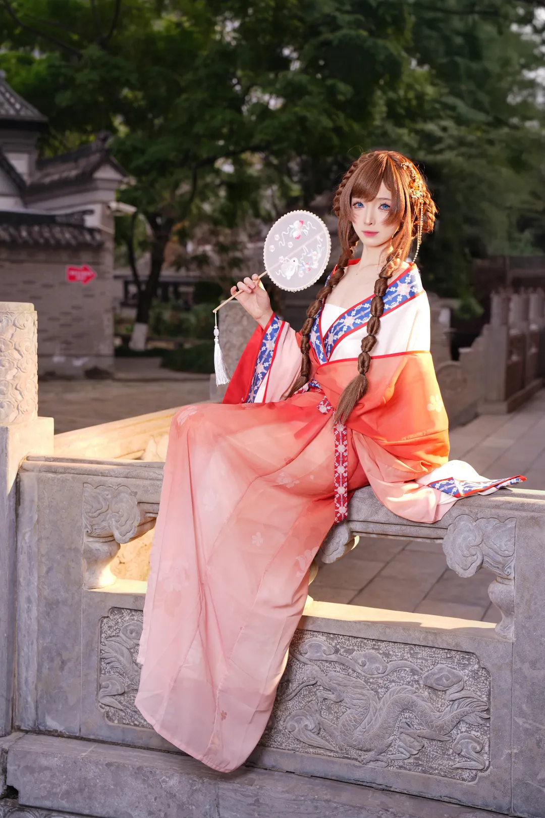 古风摄影, 大乔cos, cosplay外景, 战国袍, 国风人像 - 第8张