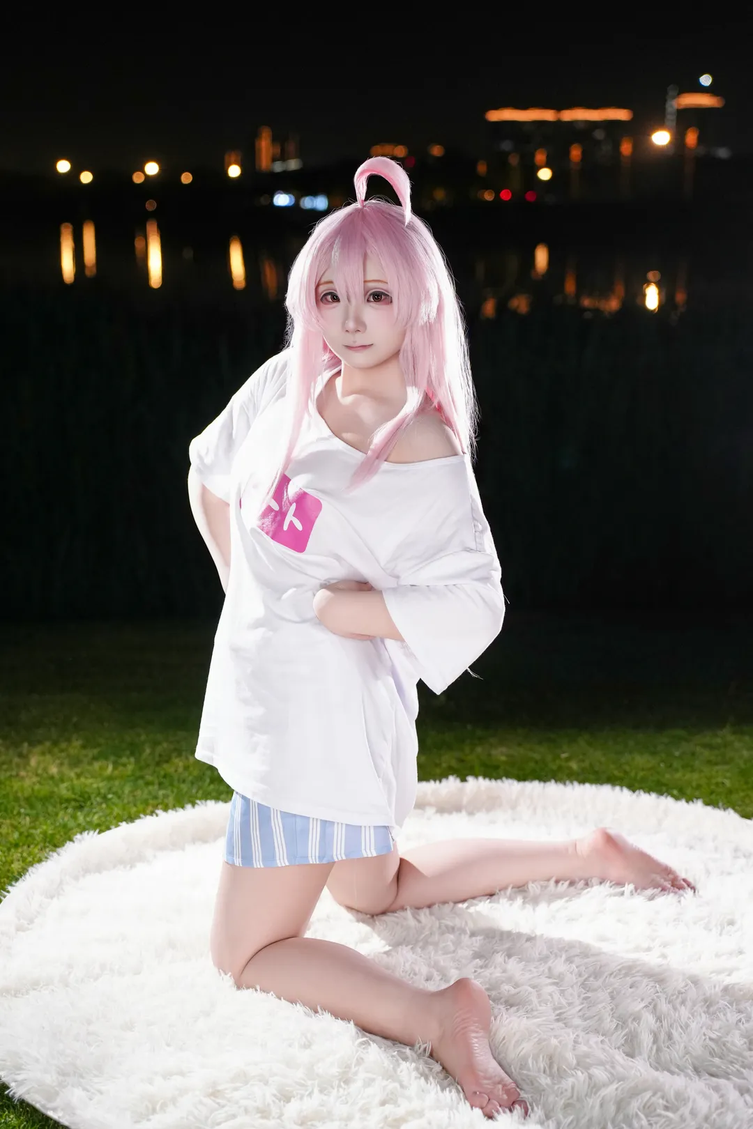 cosplay, 二次元摄影, 夜景写真, 绪山真寻cos, 别当欧尼酱了！ - 第1张