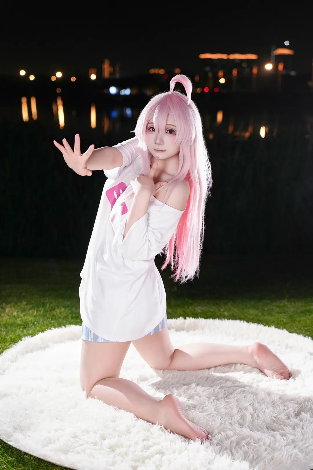 cosplay, 二次元摄影, 夜景写真, 绪山真寻cos, 别当欧尼酱了！ - 第2张