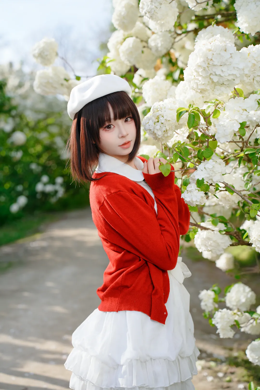 二次元撮影, 加藤恵コスプレ, 冴えない彼女の育てかた, エンドレスサマー, 紫陽花畑 - 10枚目