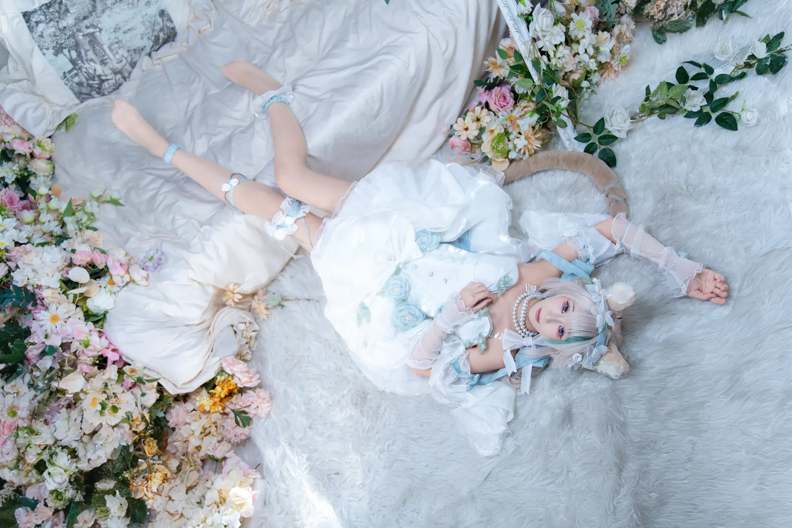原神, 二次元少女, 琳妮特cos, cosplay摄影, 白欧影棚 - 第2张