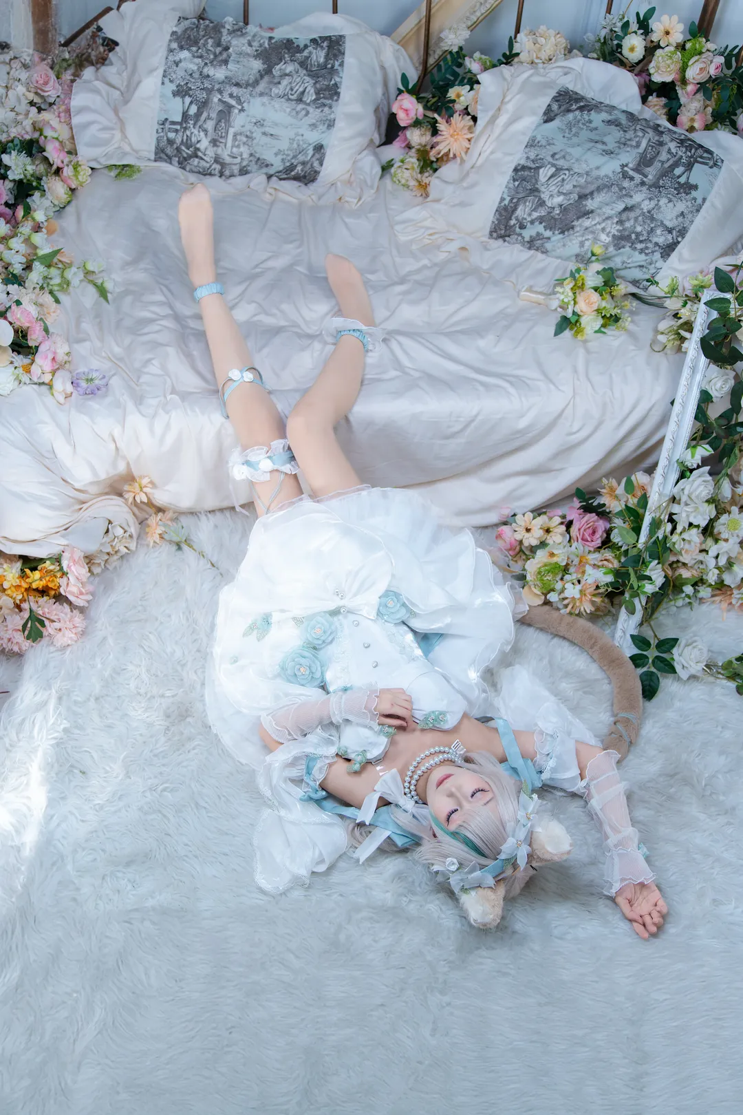 原神, 二次元少女, 琳妮特cos, cosplay摄影, 白欧影棚 - 第8张