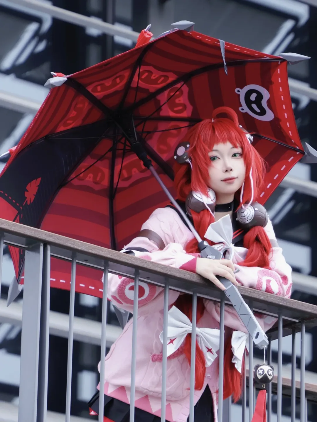 绝区零, 外景拍摄, 浮波柚叶cos, cosplay摄影, 杭钢公园