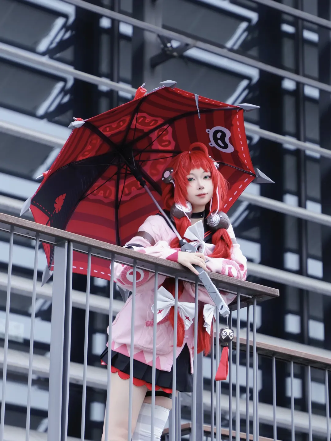 绝区零, 外景拍摄, 浮波柚叶cos, cosplay摄影, 杭钢公园 - 第2张