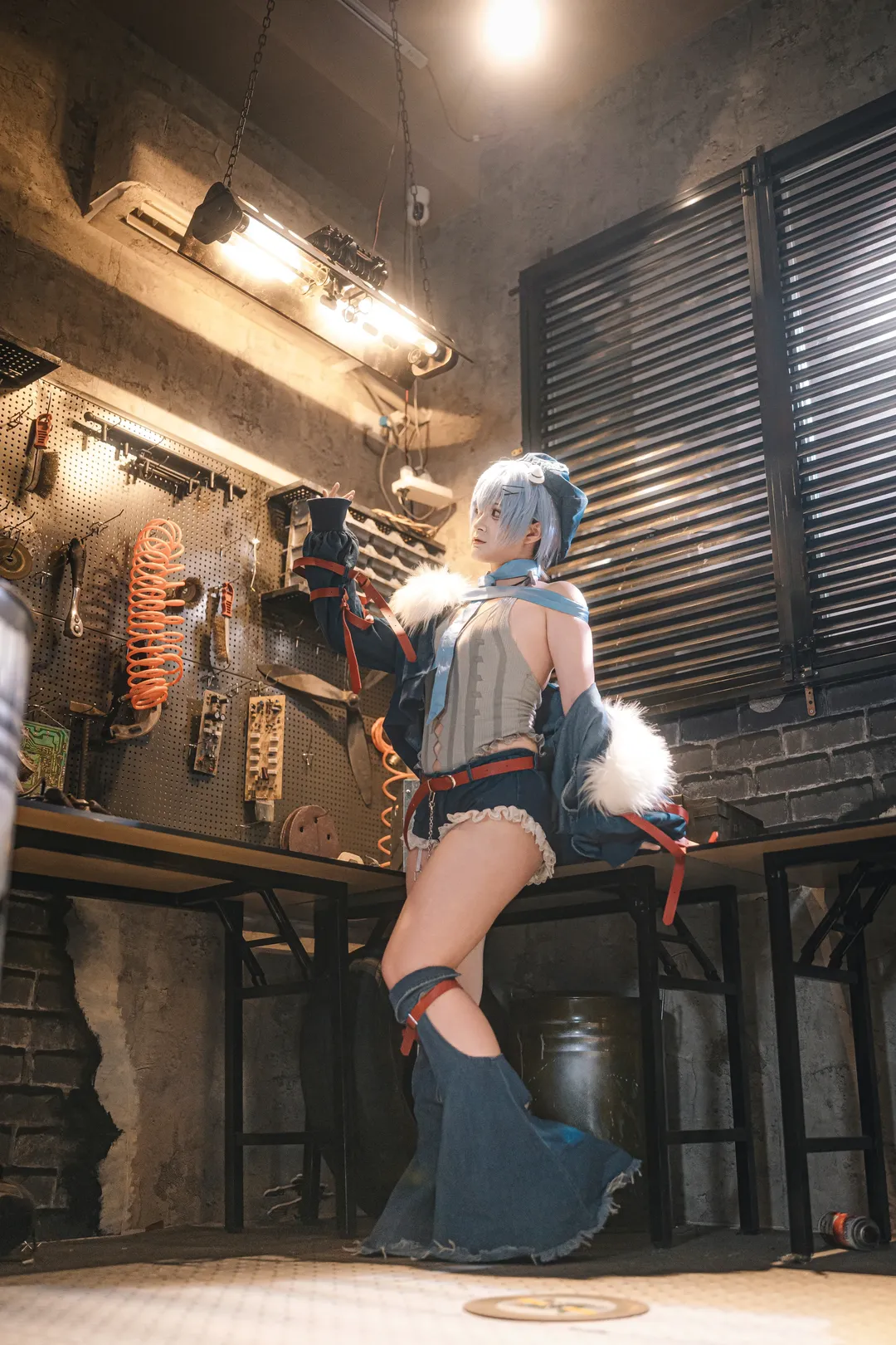 二次元コスプレ, 綾波レイコスプレ, 写真共有, 新世紀エヴァンゲリオン, ロック風 - 3枚目